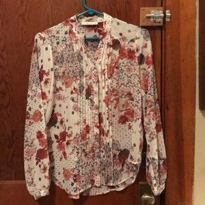 Abercrombie and Fitch Floral Blouse 🌹🌷